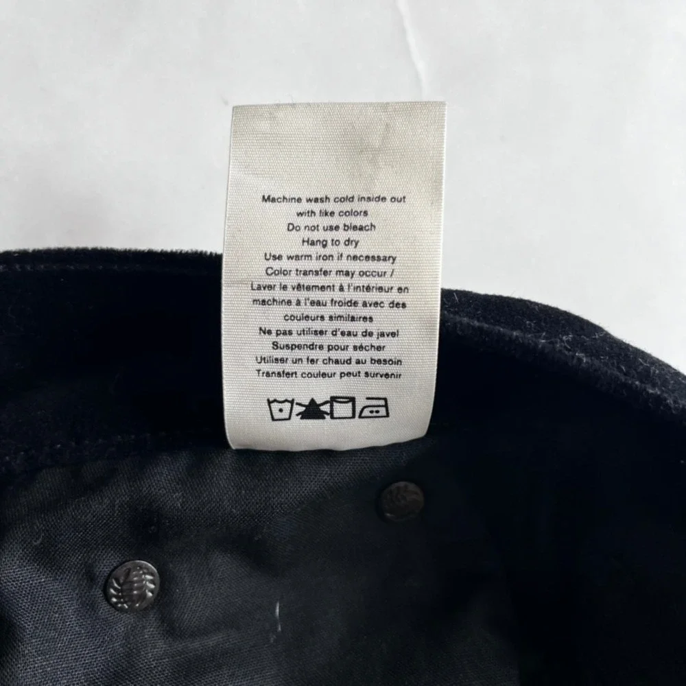 Rag‎ & Bone Dive Skirt in Black Velvet Casual Mini Skirt size 27